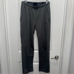 Nike Men’s Dri-Fit Gray Straight Leg Sweatpants